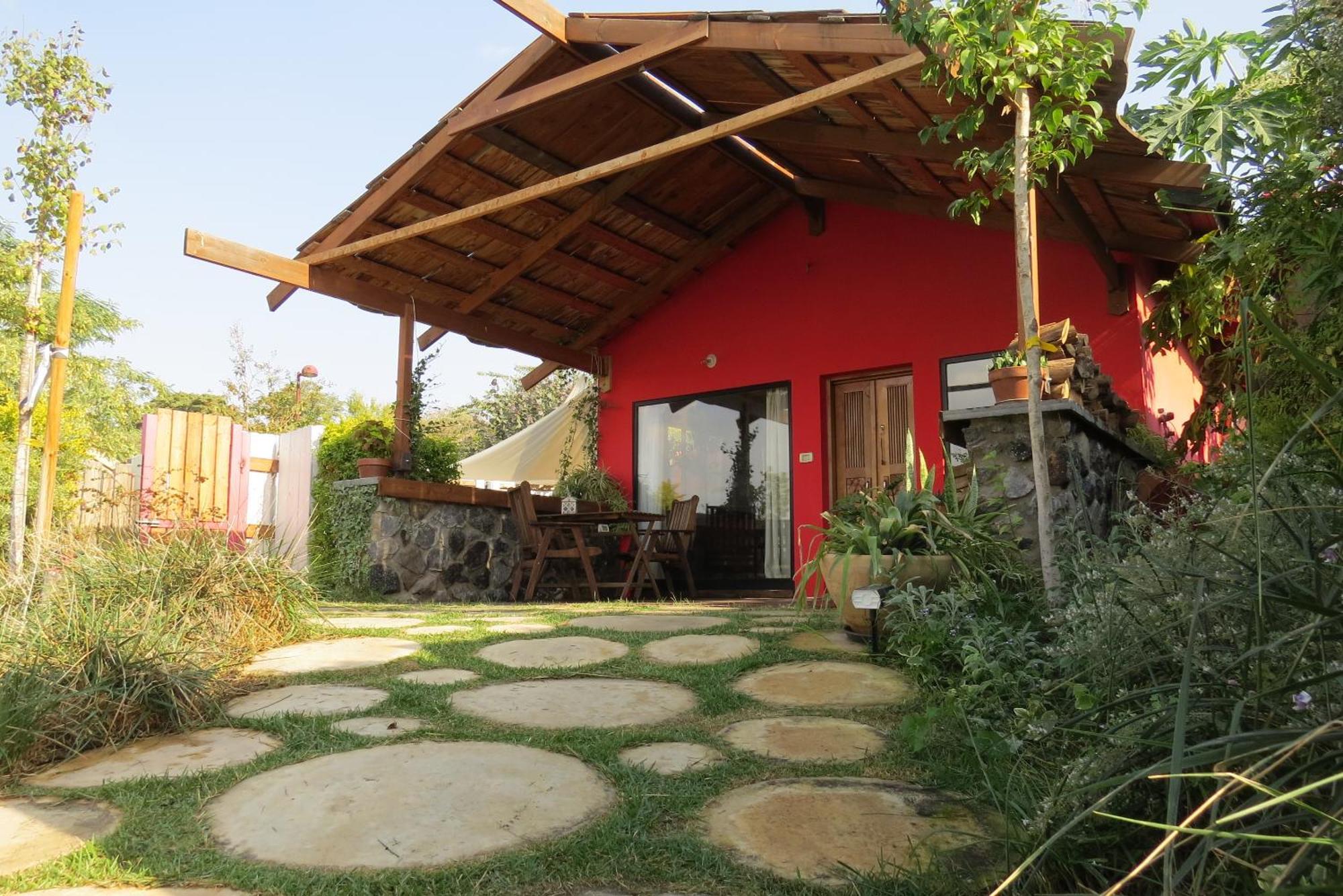 The Green And Red Cabins Ma'ale Gamla Extérieur photo